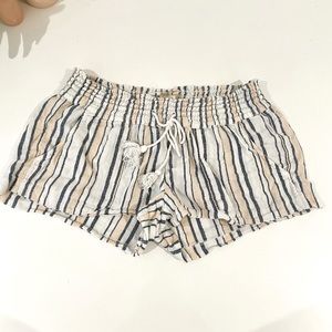 Roxy drawstring shorts